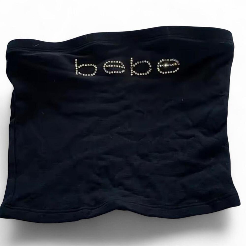 Bebe black tube‎ top